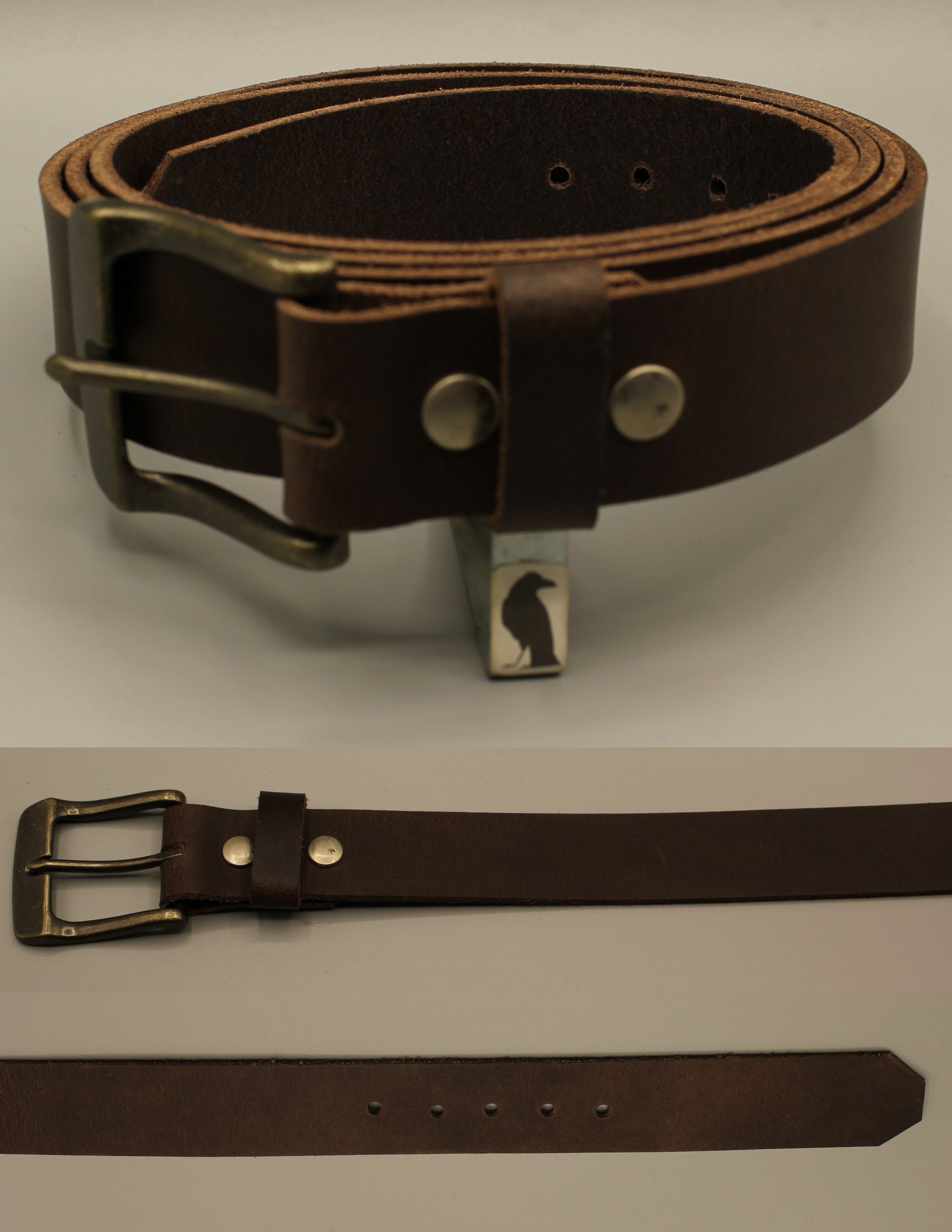 Buffalo hide belts best sale