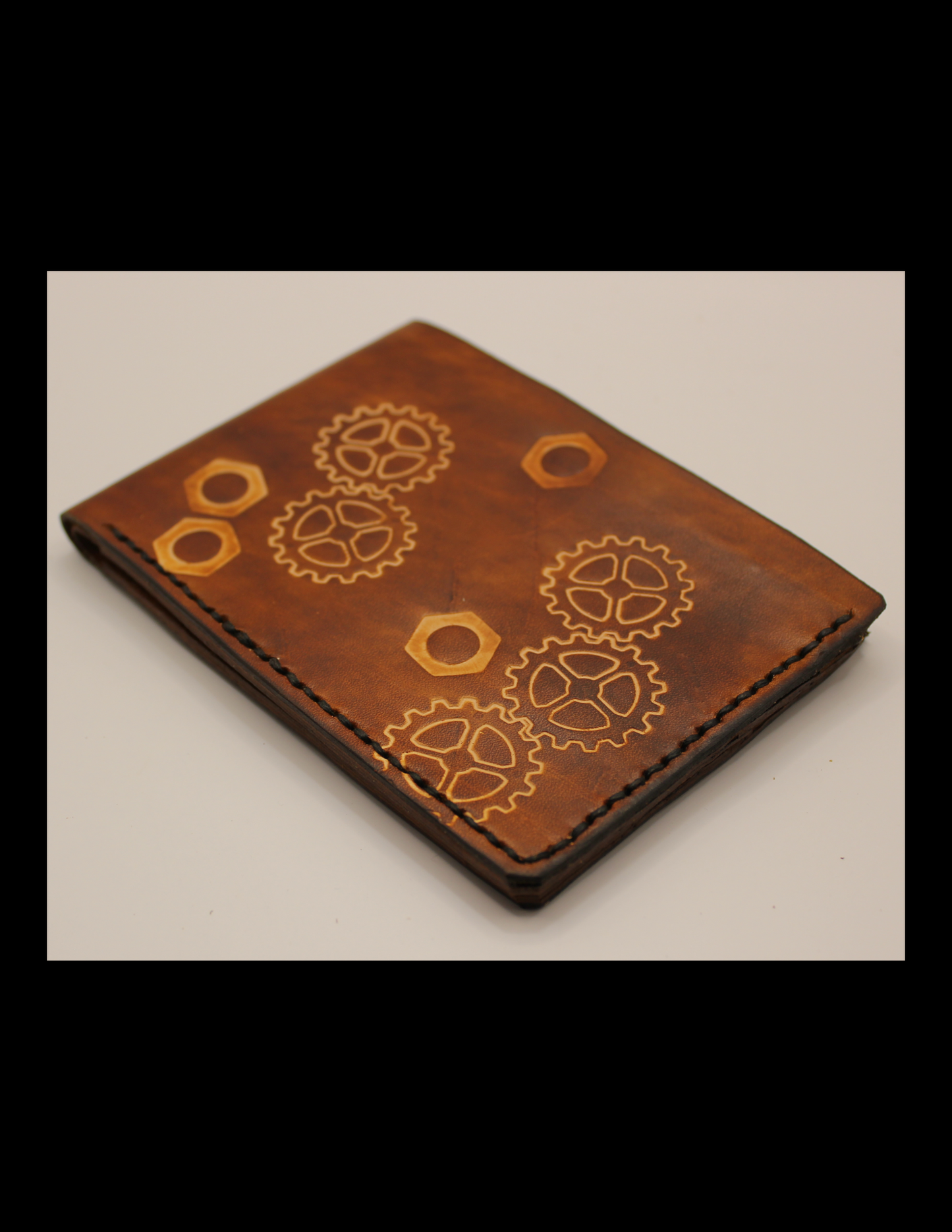 No. 10 Bifold Wallet, Bolts & Cogs